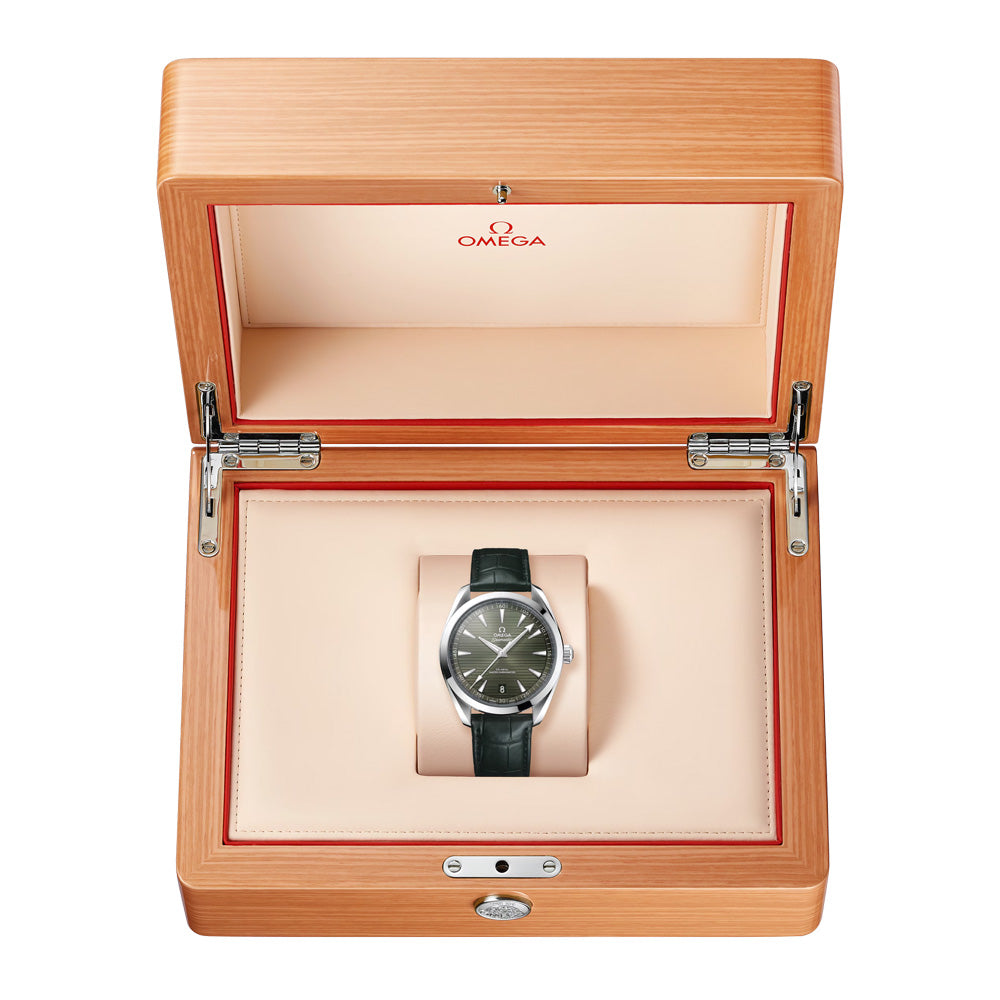 OMEGA Seamaster Aqua Terra 41mm Green Dial Automatic Gents Watch 22013412110001