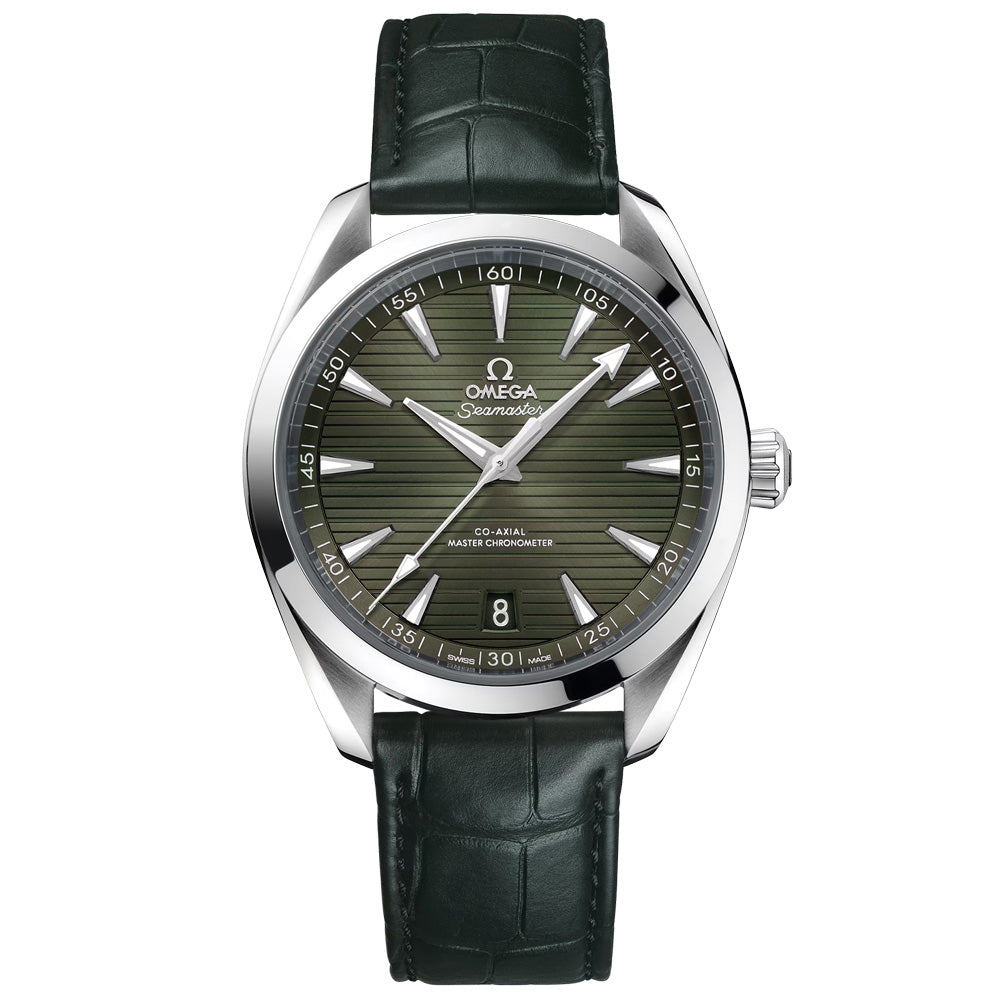 OMEGA Seamaster Aqua Terra 41mm Green Dial Automatic Gents Watch 22013412110001