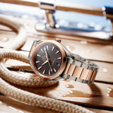 OMEGA Seamaster Aqua Terra 41mm Grey Dial 18ct Rose Gold & Steel Automatic Gents Watch 22020412106001