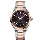 OMEGA Seamaster Aqua Terra 41mm Grey Dial 18ct Rose Gold & Steel Automatic Gents Watch 22020412106001