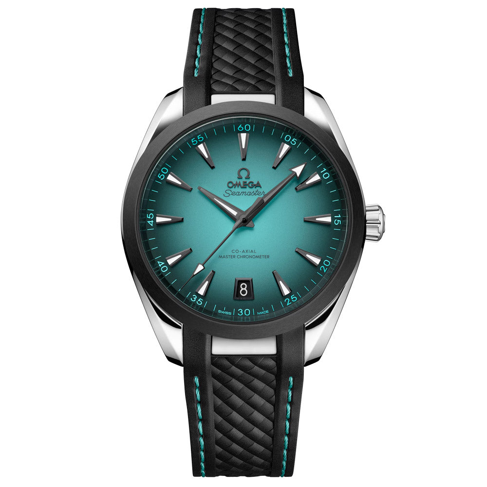 OMEGA Seamaster Aqua Terra 150M 41mm Turquoise Dial Automatic Watch 22032412103001