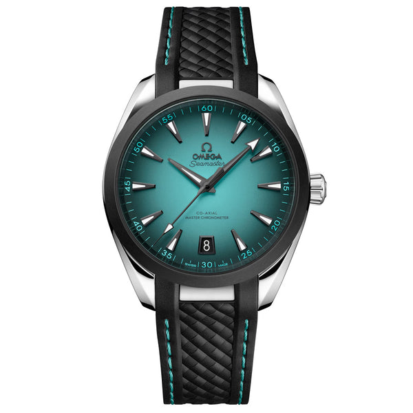 OMEGA Seamaster Aqua Terra 150M 41mm Turquoise Dial Automatic Watch 22032412103001