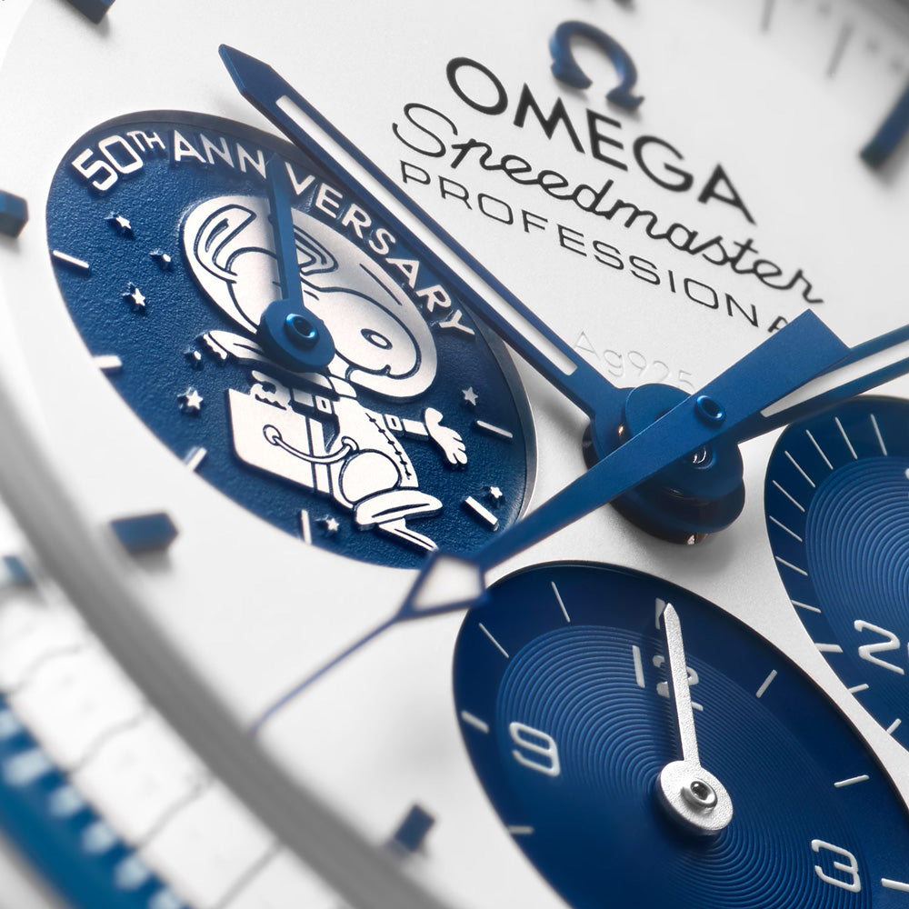 OMEGA Speedmaster Anniversary Series Chronograph 42mm Silver Dial Manual Winding Watch 31032425002001