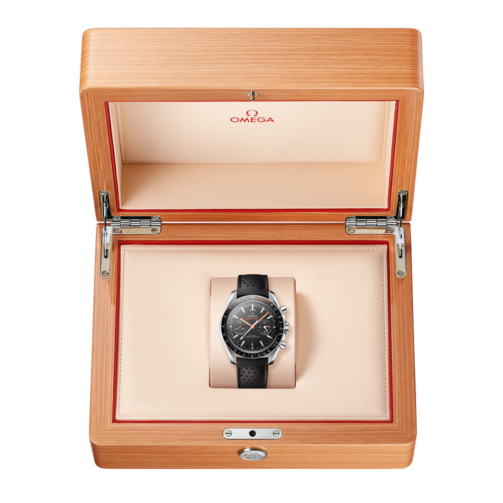 OMEGA Speedmaster Racing Chronograph 44.25mm Black Dial Automatic Gents Watch 32932445101001