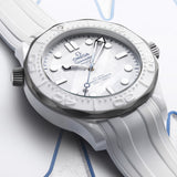 OMEGA Seamaster Diver 300M 43.5mm White Dial Ceramic & Titanium Automatic Gents Watch 52292442004001