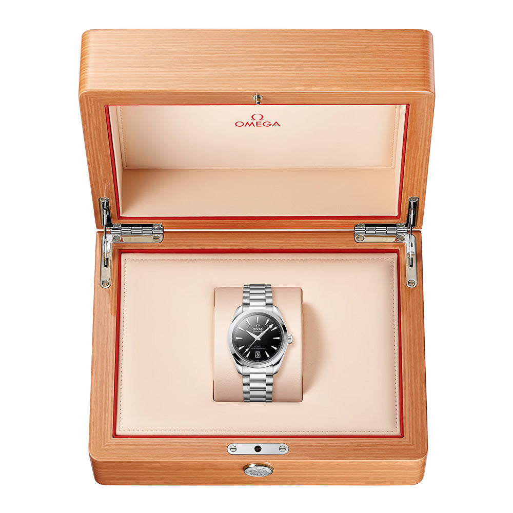 OMEGA Seamaster Aqua Terra 150M 38mm Black Dial Automatic Watch 22010382001004