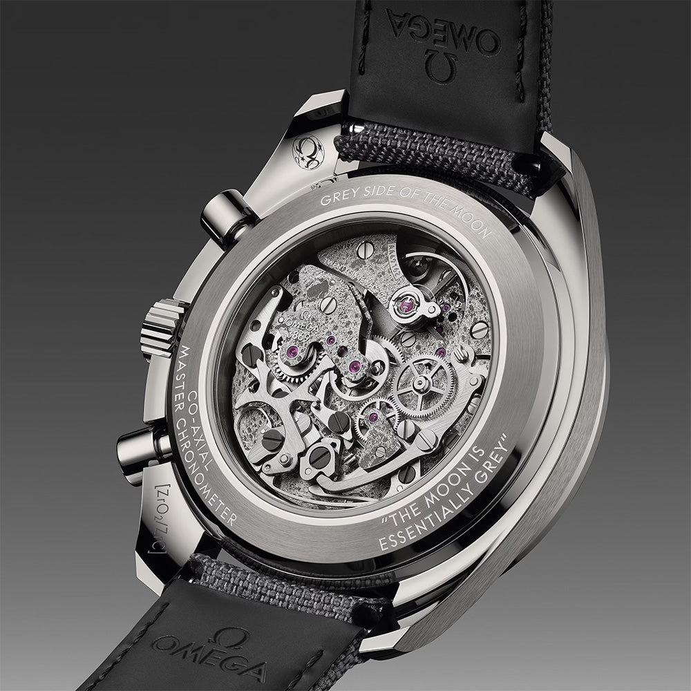 OMEGA Speedmaster Grey Side of The Moon Chronograph 44.25mm Grey Ceramic Manual Wound Gents Watch 31092445006001