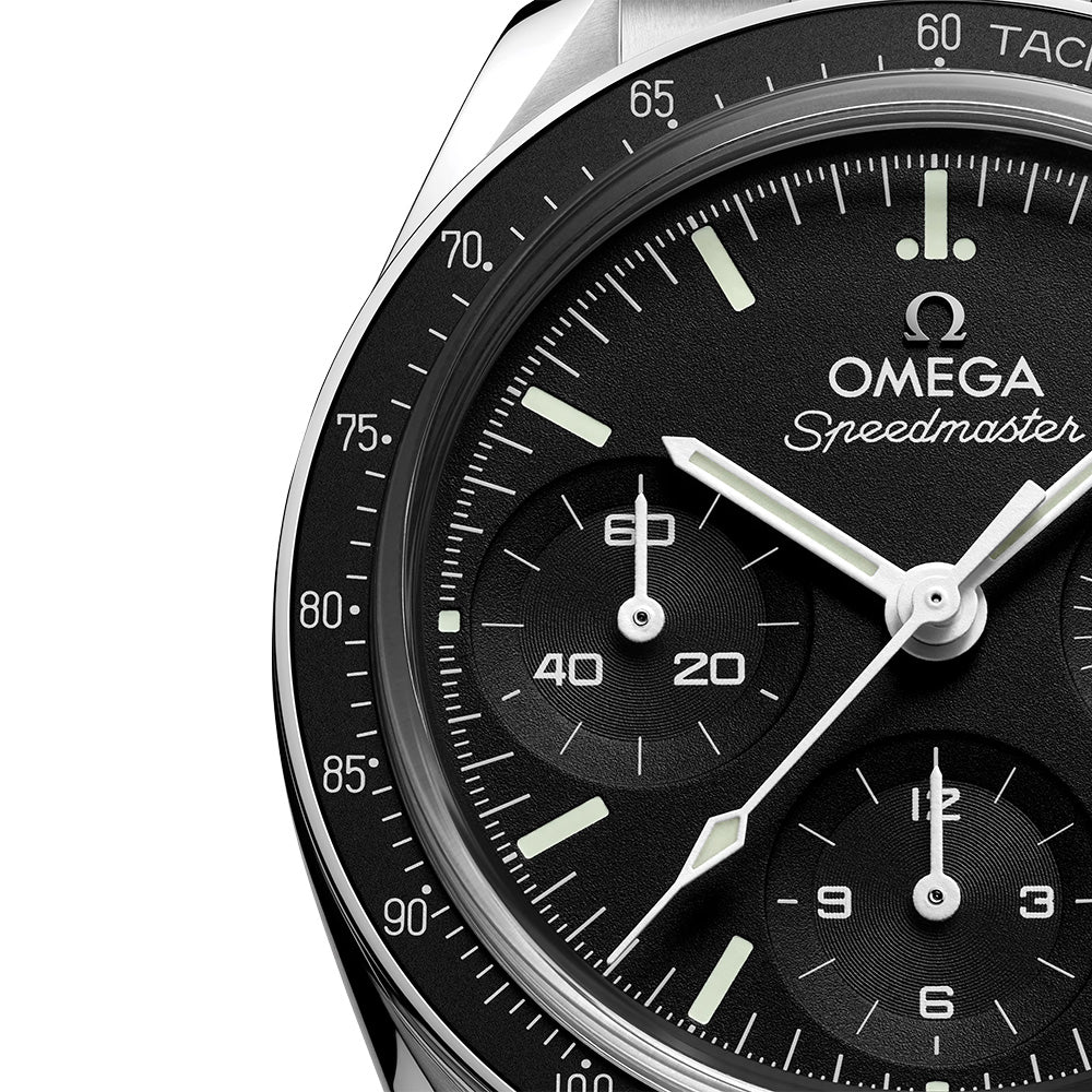 OMEGA Speedmaster 38 Chronograph 38mm Black Dial Automatic Watch 32430385001002