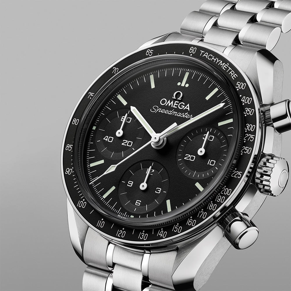 OMEGA Speedmaster 38 Chronograph 38mm Black Dial Automatic Watch 32430385001002