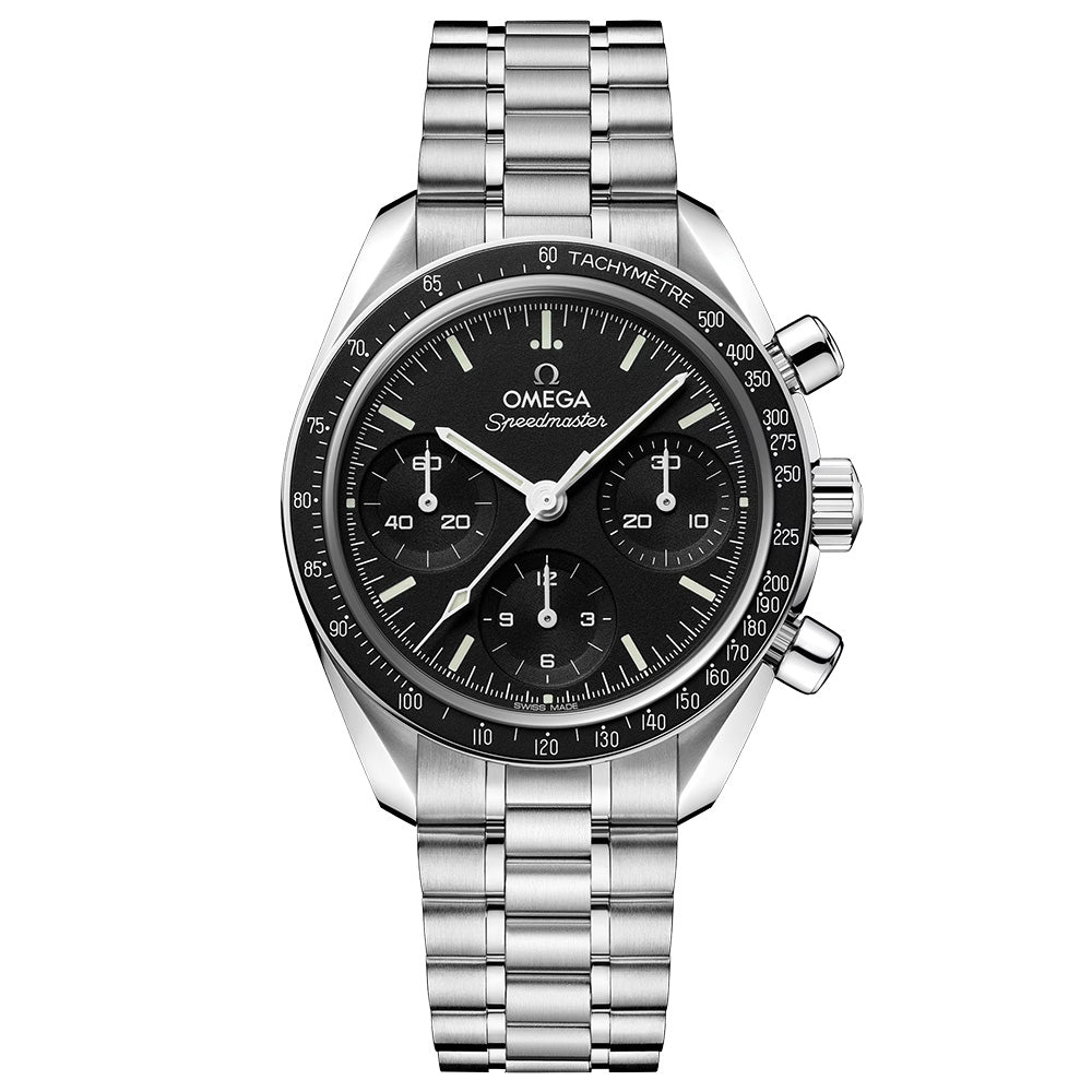OMEGA Speedmaster 38 Chronograph 38mm Black Dial Automatic Watch 32430385001002