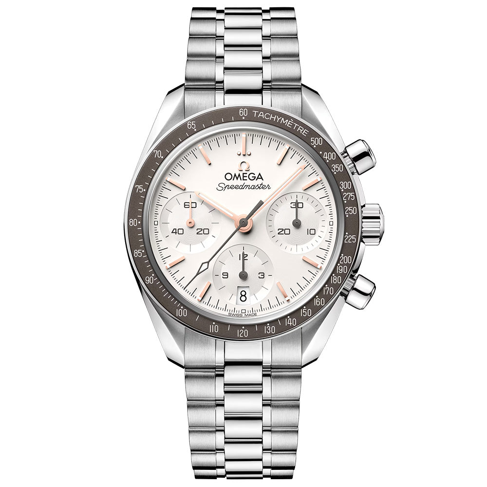OMEGA Speedmaster 38 Chronograph 38mm Black Dial Automatic Watch 32430385002003