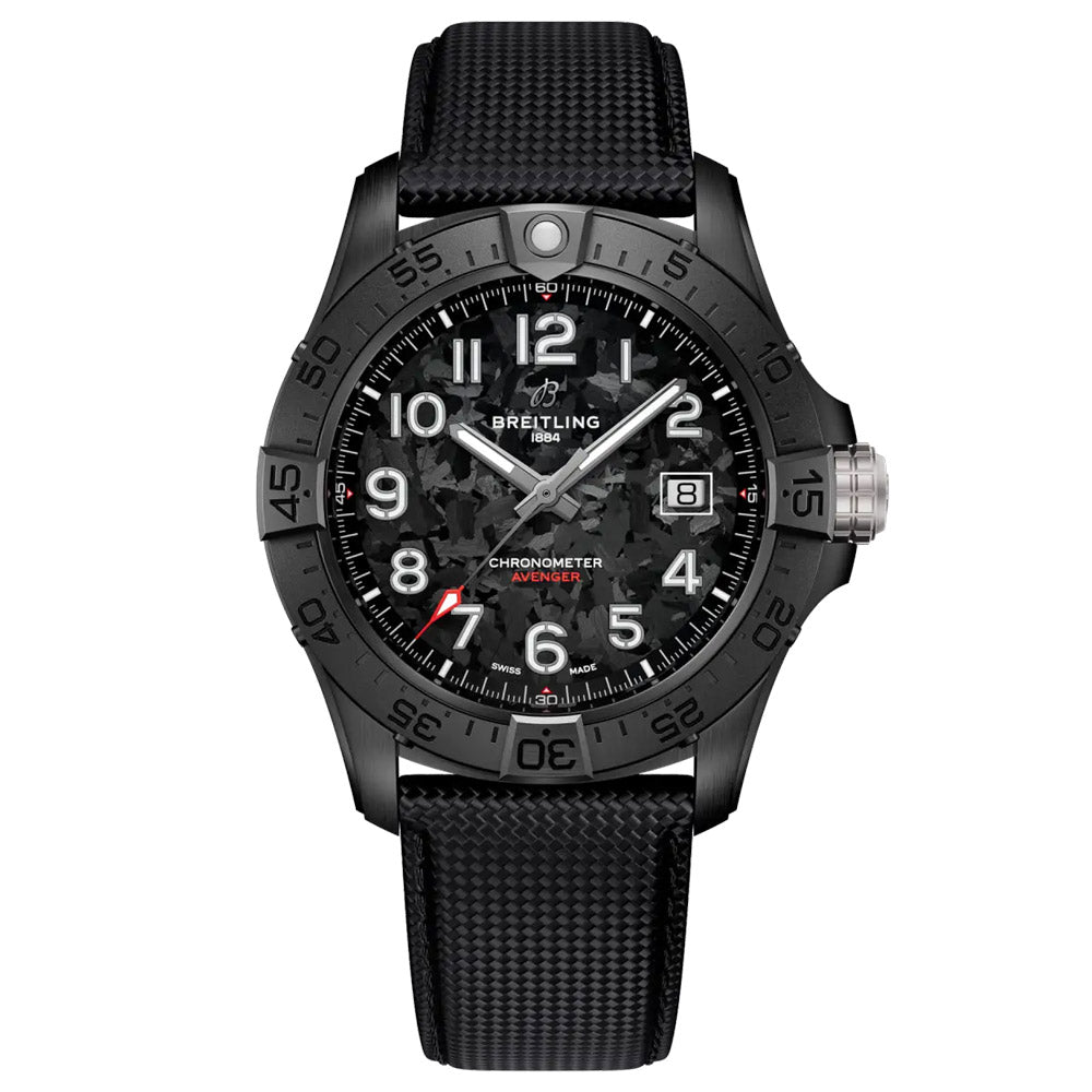 Breitling Avenger 42mm Night Mission Black Dial Ceramic Automatic Gents Watch S17328101B1X1