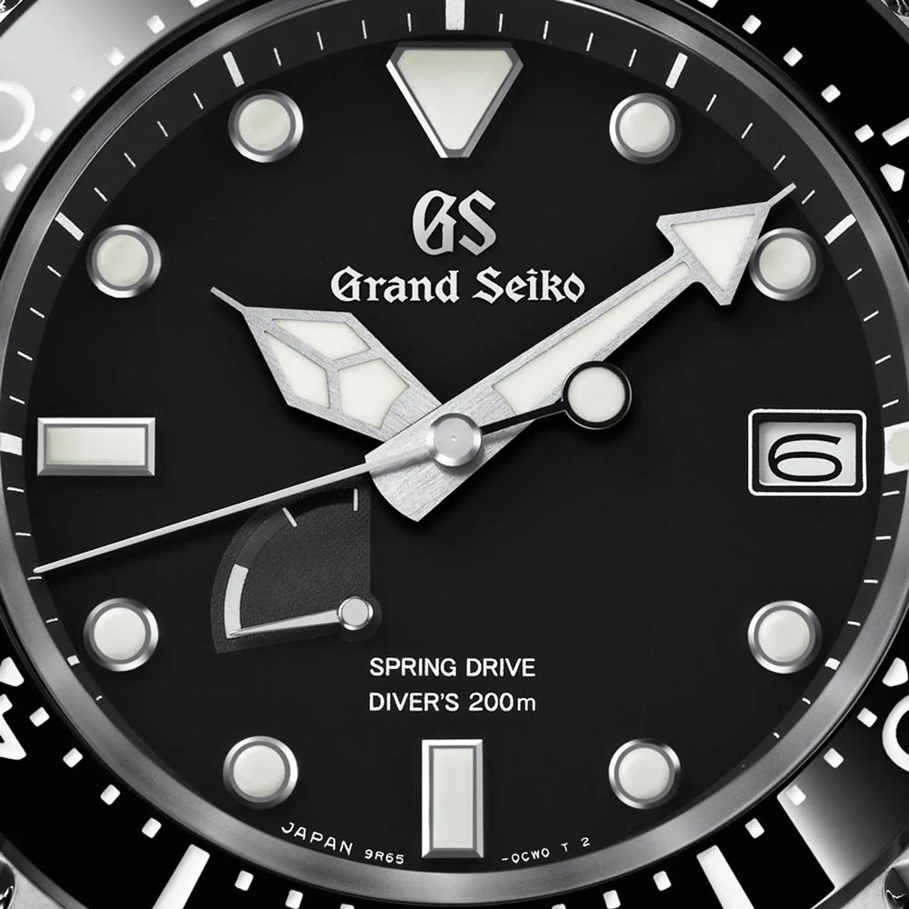 Grand Seiko Sports Collection Spring Drive Divers 44mm Black Dial Gents Watch SBGA461G