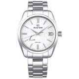 grand seiko heritage collection kira-zuri spring drive 40mm white dial gents watch