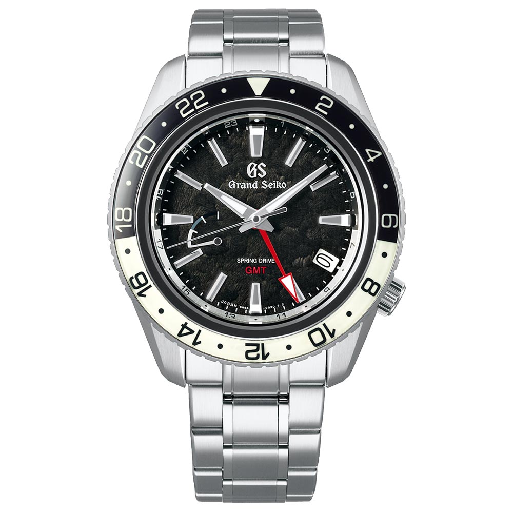 Grand Seiko Sports Collection Hotaka Peaks Spring Drive GMT 44mm Black Dial Gents Watch SBGE277G