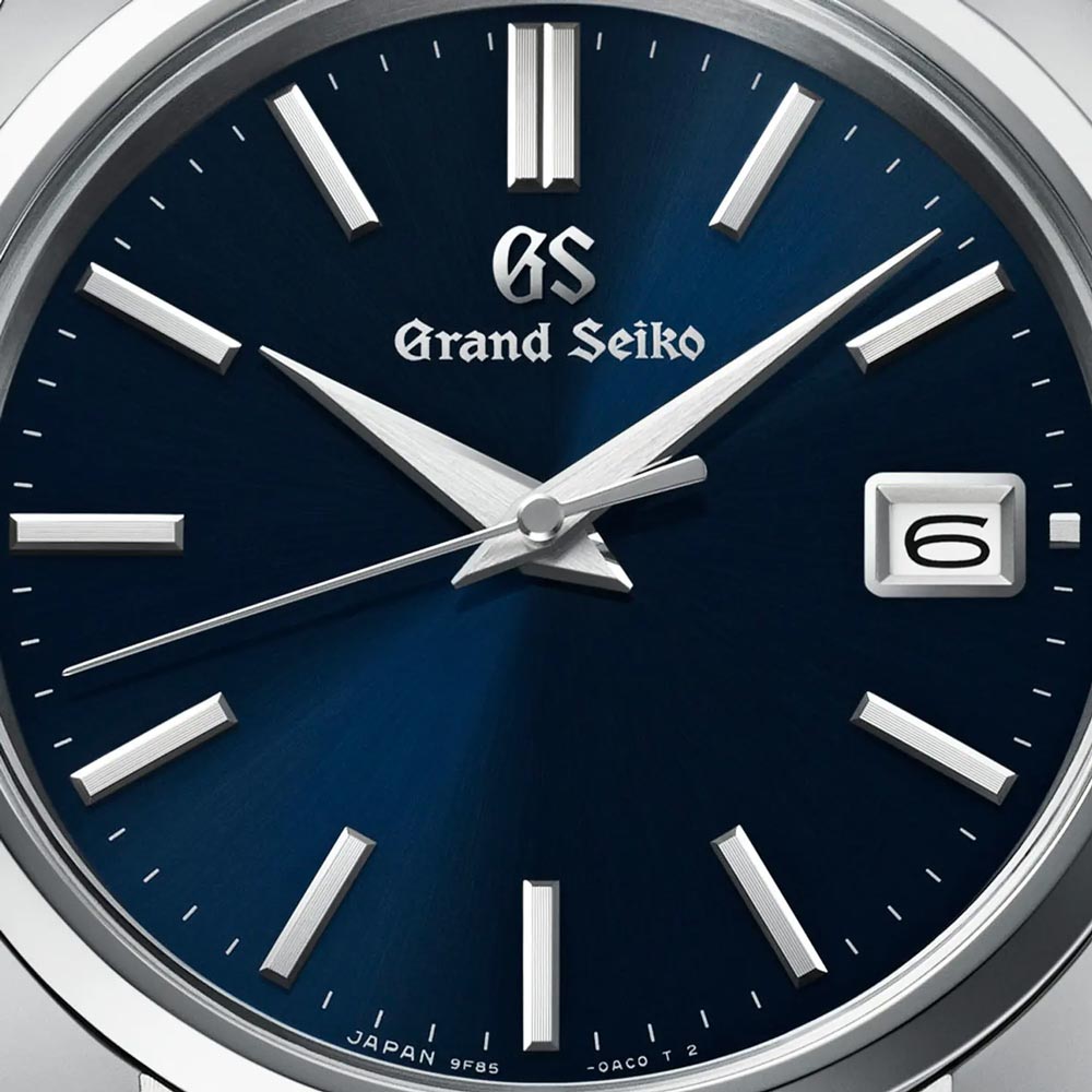 Grand Seiko Heritage Collection 37mm Blue Dial Quartz Watch SBGP005G