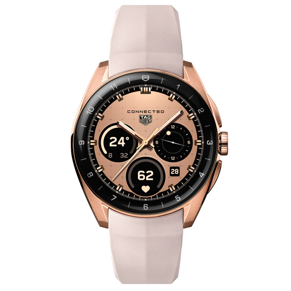 TAG Heuer Connected Calibre E5 Golden Bright Edition 40mm Rose Gold PVD Steel Smart Watch SBT8011.BT0036