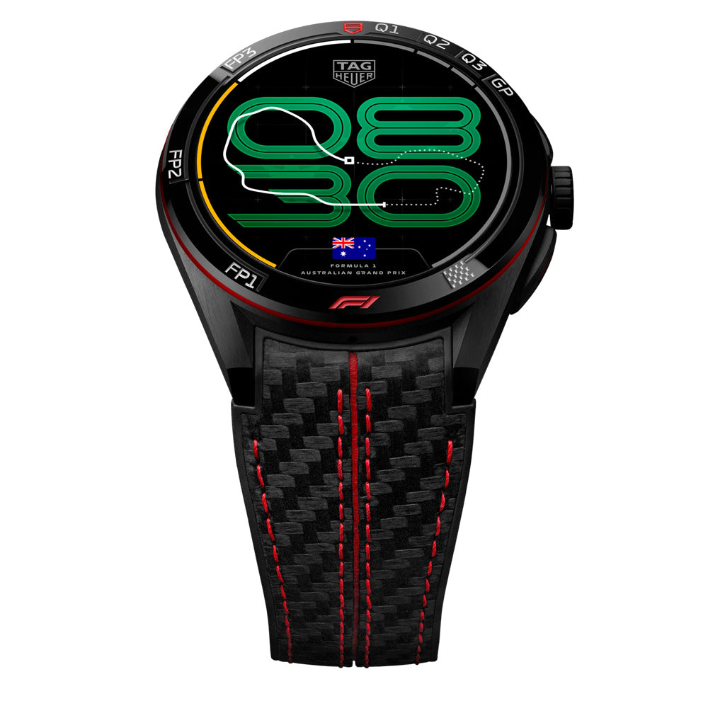 TAG Heuer Connected Calibre E5 X Formula 1 Edition 45mm Black Titanium Smart Watch SBT8A85.EB0417