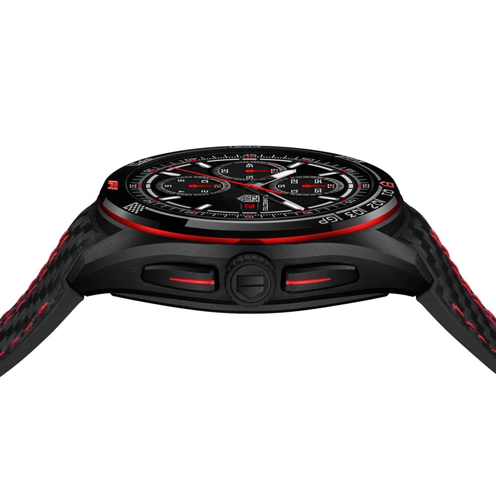 TAG Heuer Connected Calibre E5 X Formula 1 Edition 45mm Black Titanium Smart Watch SBT8A85.EB0417