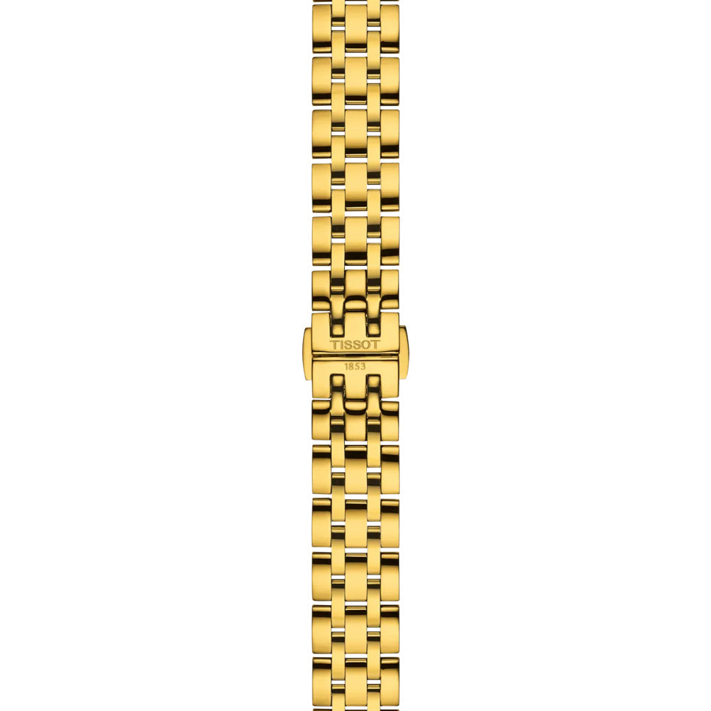 Tissot Classic Dream 28mm Ivory Dial Yellow Gold PVD Steel Quartz Watch T1292103326300