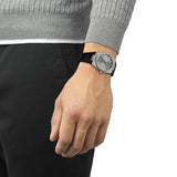 Tissot PRX Powermatic 80 Grey Dial 40mm Damascus Steel Automatic Gents Watch T1378079608100