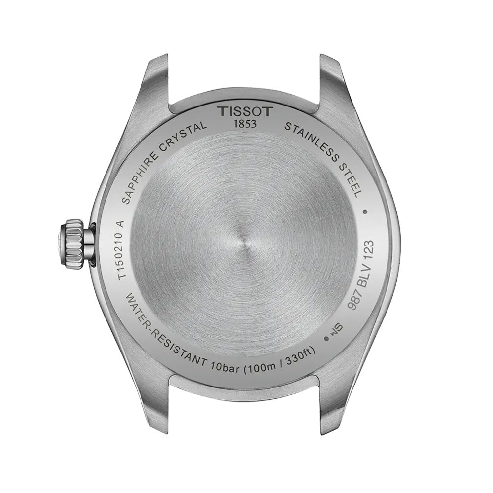 Tissot PR 100 34mm MOP Diamond Dial Ladies Quartz Watch T1502101111600