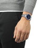 Tissot PR 100 Jungfraubahn Blue Dial 40mm Gents Quartz Watch T1504101104102