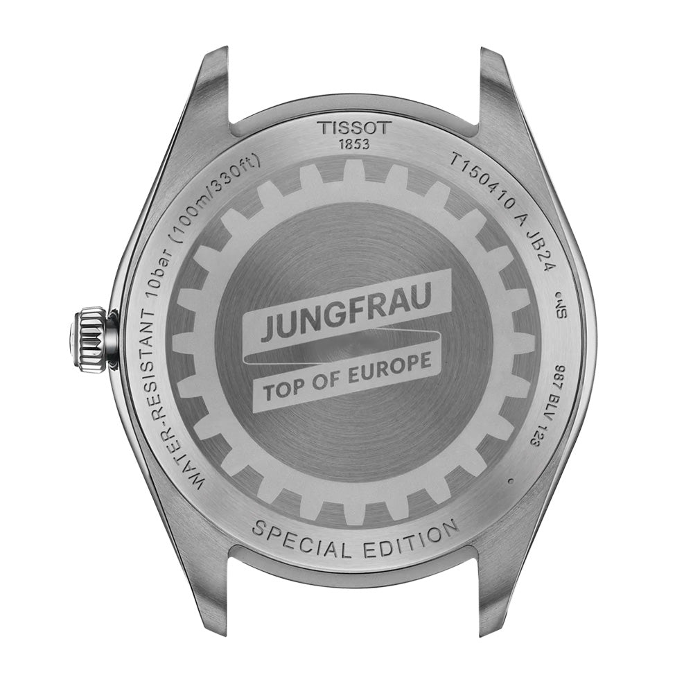 Tissot PR 100 Jungfraubahn Blue Dial 40mm Gents Quartz Watch T1504101104102