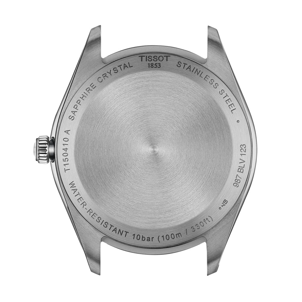 Tissot PR 100 White Dial 40mm Gents Quartz Watch T1504101601100