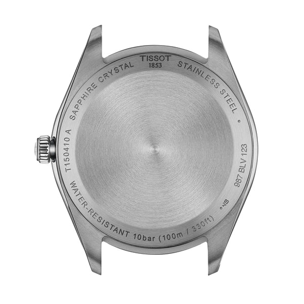 Tissot PR 100 White Dial 40mm Steel & Gold PVD Gents Quartz Watch T1504102201100