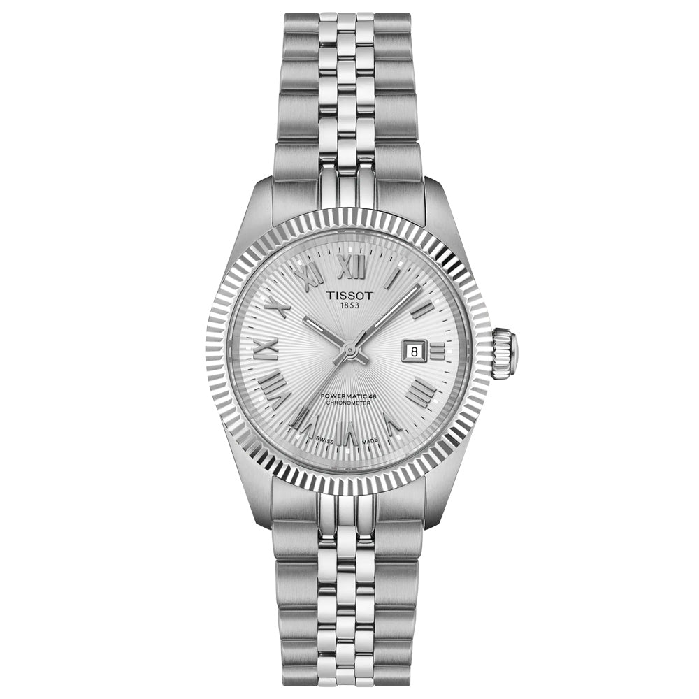 Tissot Ballade 30mm Silver Dial Automatic Ladies Watch T1562081103300