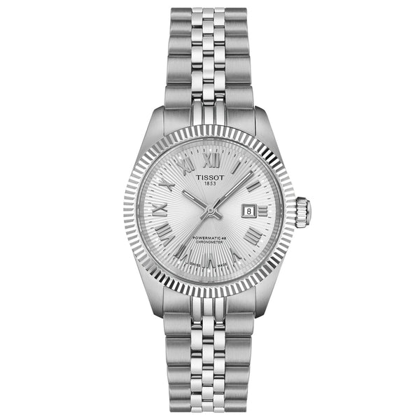 Tissot Ballade 30mm Silver Dial Automatic Ladies Watch T1562081103300