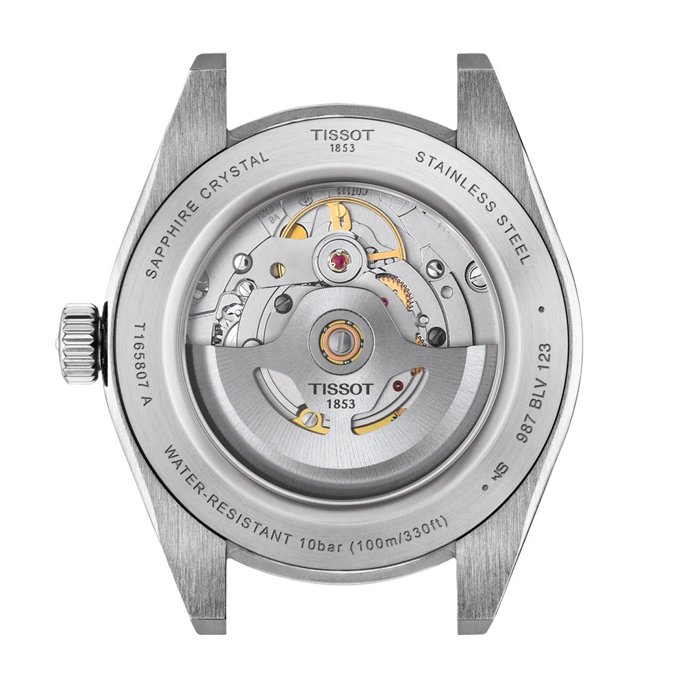 Tissot Gentleman 38mm Blue Dial Automatic Gents Watch T1658071104100