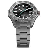 TAG Heuer Aquaracer Professional 200 Solargraph Black Dial 40mm Titanium Quartz Gents Watch WBP1184.BF0008