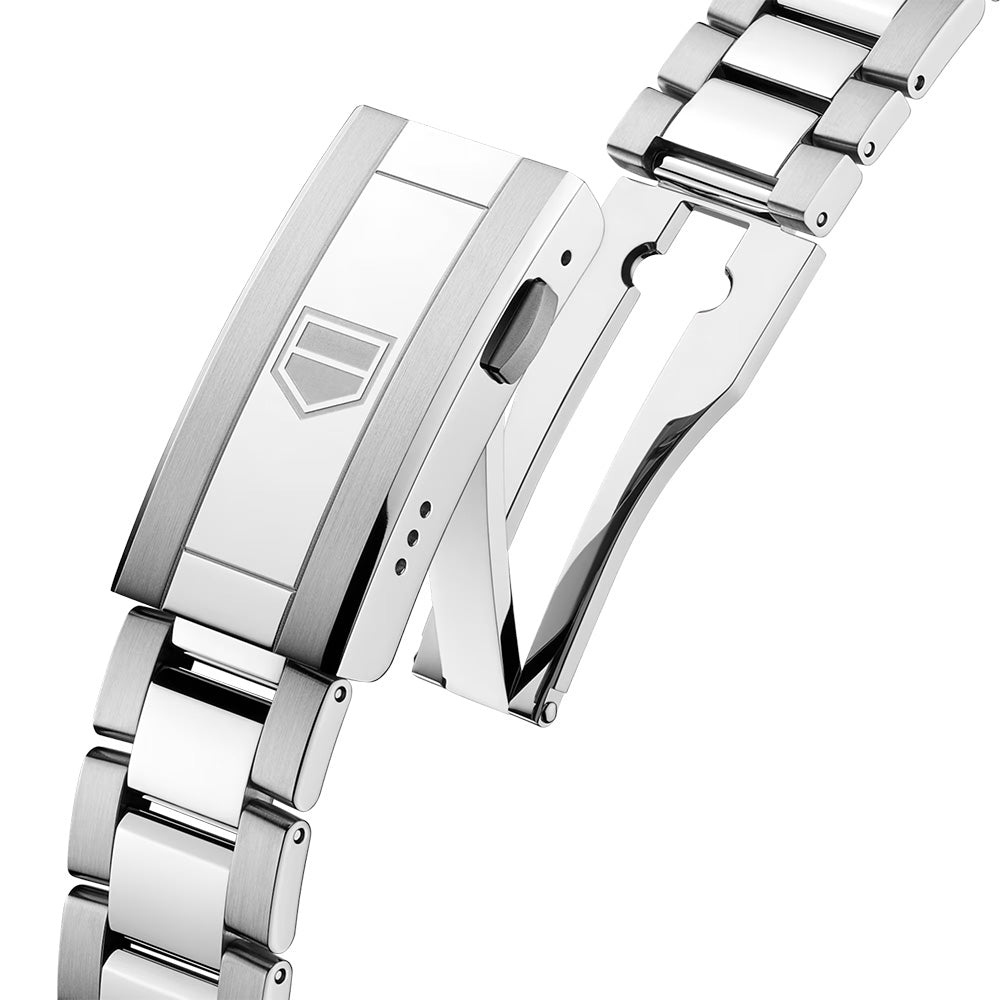 TAG Heuer Aquaracer Professional 200 Solargraph Grey Dial 40mm Titanium Quartz Watch WBP1190.BZ0003