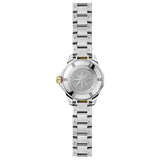 TAG Heuer Aquaracer Professional 100 Solargraph 28mm MOP Diamond Dot Dial 18ct Gold & Steel Quartz Ladies Watch WBP1422.BB0006