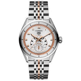TAG Heuer Carrera Astronomer 39mm Silver Dial Steel and 18ct Rose Gold Moonphase Automatic Watch WBX2111.BD0002