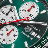 TAG Heuer Formula 1 Chronograph Goodwood Festival Limited Edition 44mm Green Dial Automatic Watch CAZ201K.BA0876