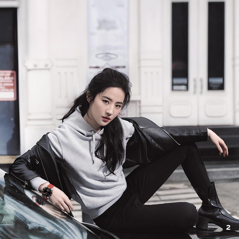 tissot brand ambassador actress Liu Yifei image