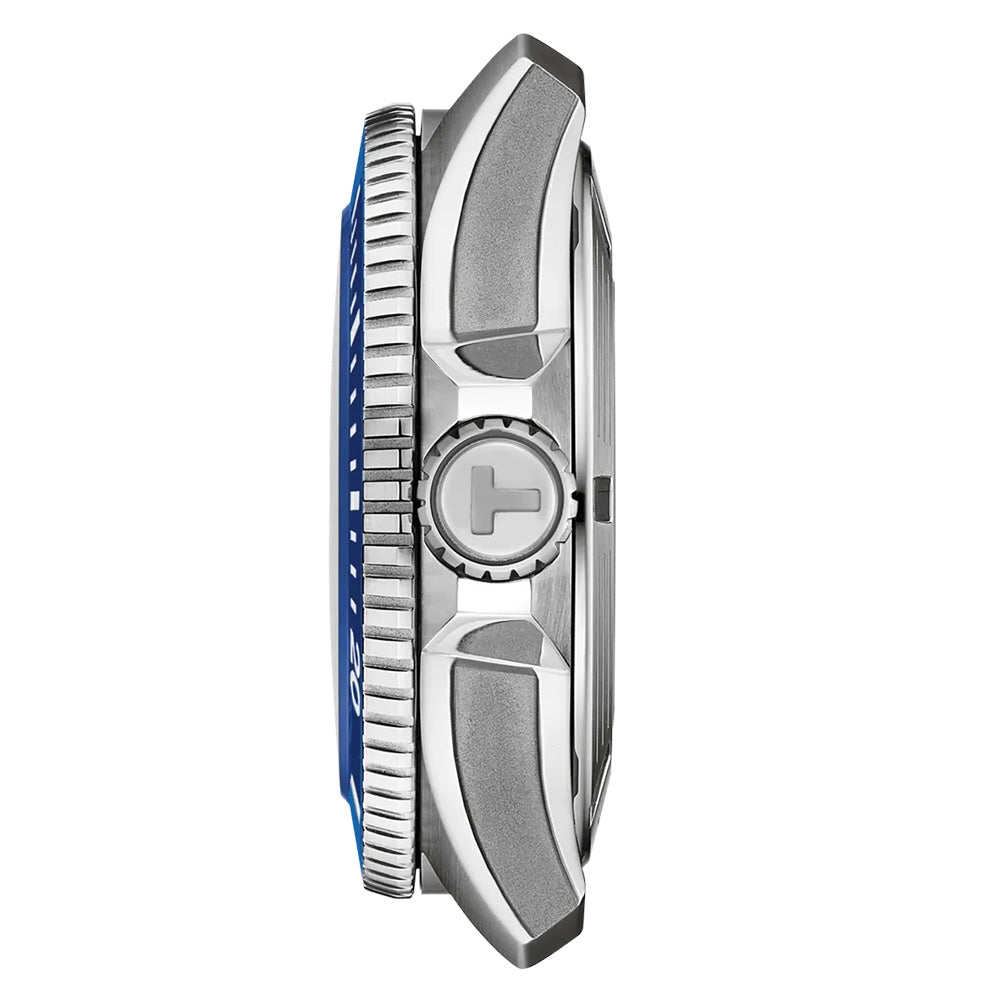 Tissot Seastar 2000 Powermatic 80 Blue Dial 44mm Automatic Gents Watch T1209071704100