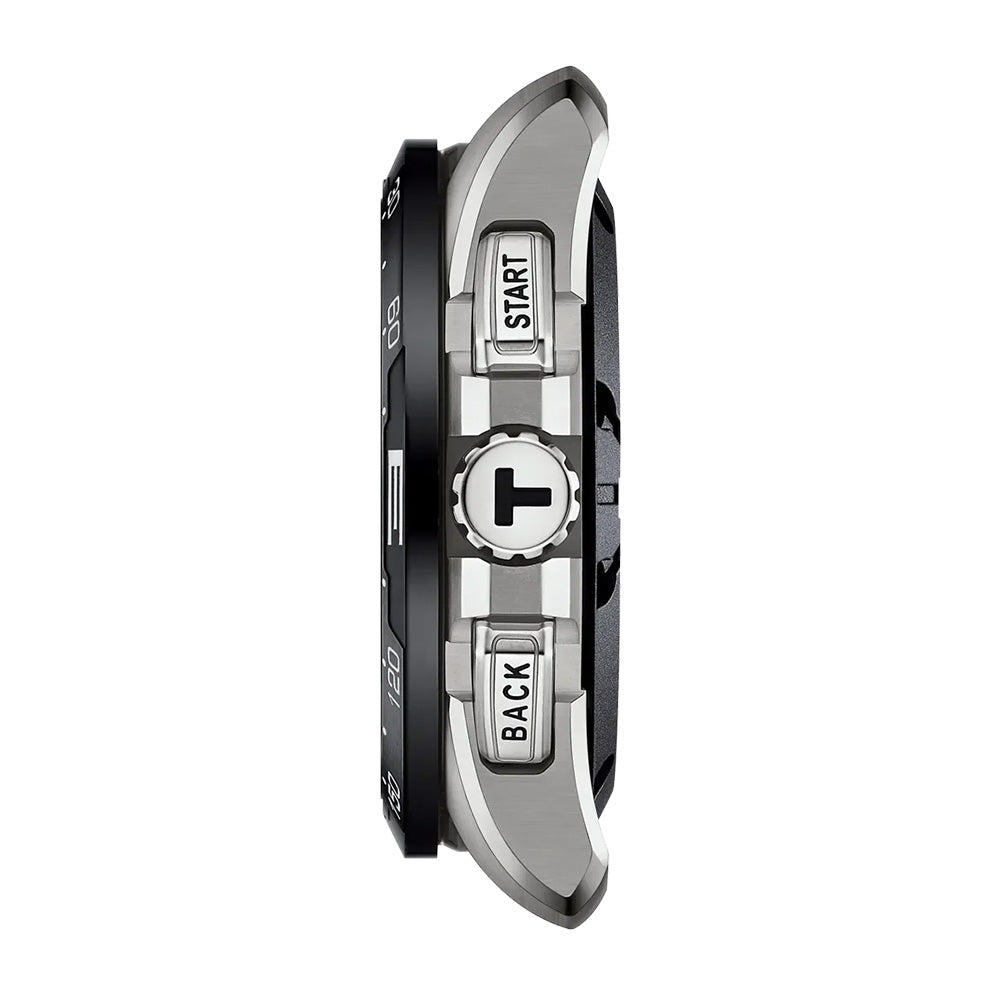 Tissot T-Touch Connect Solar 47.5mm Black Dial Multi Function Titanium Watch T1214204705101
