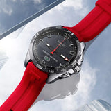 Tissot T-Touch Connect Solar 47.5mm Black Dial Multi Function Titanium Watch T1214204705101