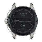 Tissot T-Touch Connect Solar 47.5mm Black Dial Multi Function Titanium Watch T1214204705101
