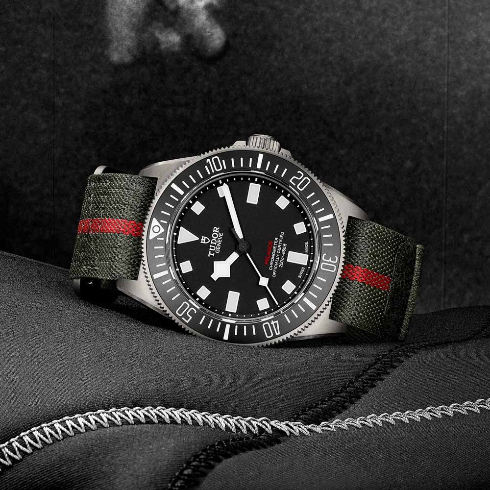 TUDOR Pelagos FXD 42mm Black Dial Titanium Gents Watch M25717N-0001