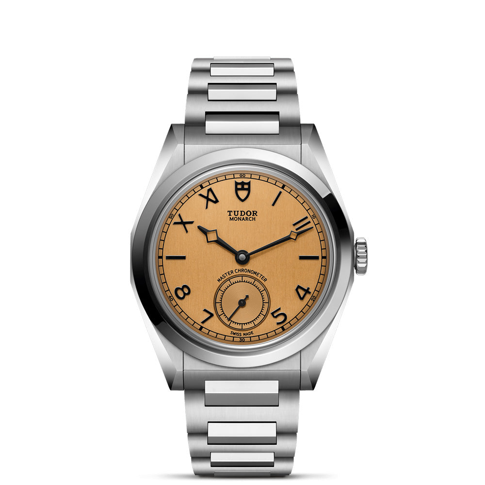 TUDOR Monarch 39mm Dark Champage Dial Watch M2639W1A0U-0001