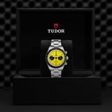 TUDOR Black Bay Chrono 39mm Yellow Dial Watch M79310N-0001