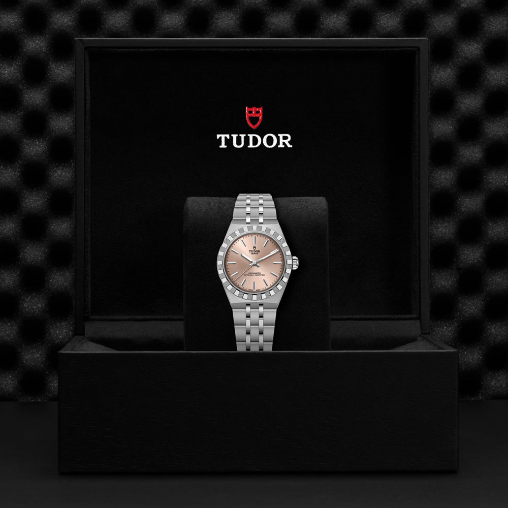 TUDOR Royal 30mm Salmon Dial Watch M2830A1A0-0003