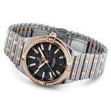 Breitling Chronomat 32 Limited Edition Black MOP Dial 18ct Red Gold & Steel Diamond Ladies Quartz Watch U773102A1B1U1