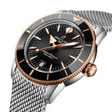 Breitling Superocean Heritage B31 42mm Black Dial Steel & 18ct Rose Gold Automatic Gents Watch UB3111241B1A1