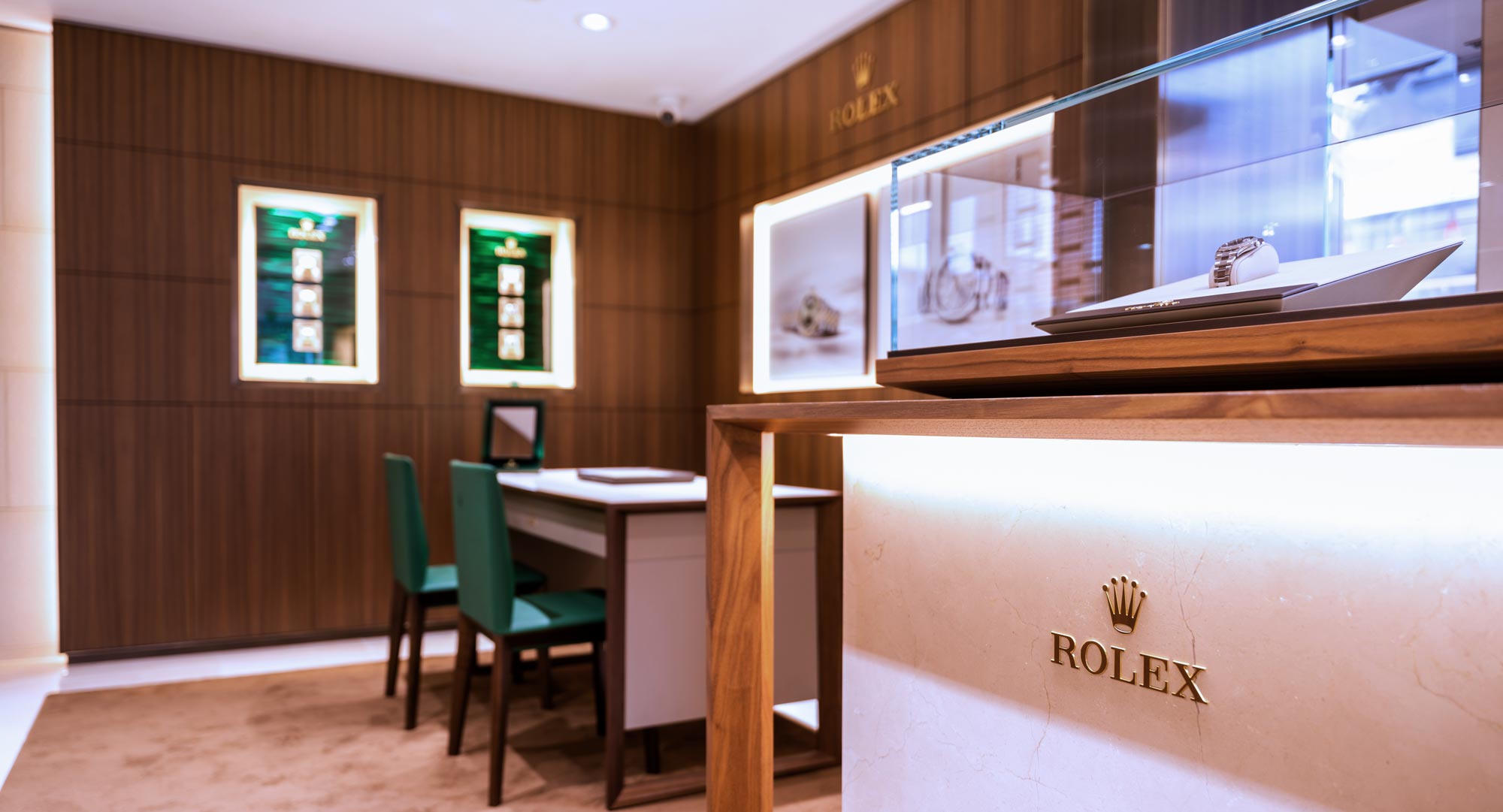 Rolex at robert gatward Our Rolex History Ipswich showroom landscape image